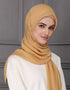 EMANI SQUARE SCARF (BUTTER)